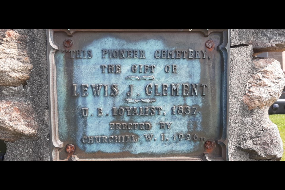Clement’s Cemetery, sometimes known as 2nd Line Cemetery, is located on land donated by Lewis James Clement.