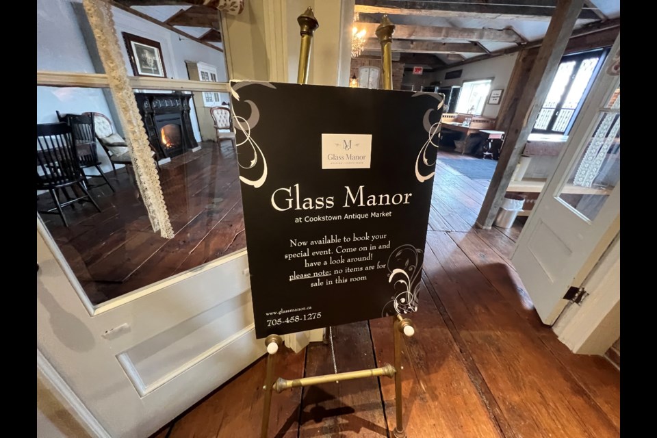 Enjoy the Micro-Wedding Open House in Cookstown this Friday and Saturday, and book your wedding at the Glass Manor located at the Cookstown Antique Market.