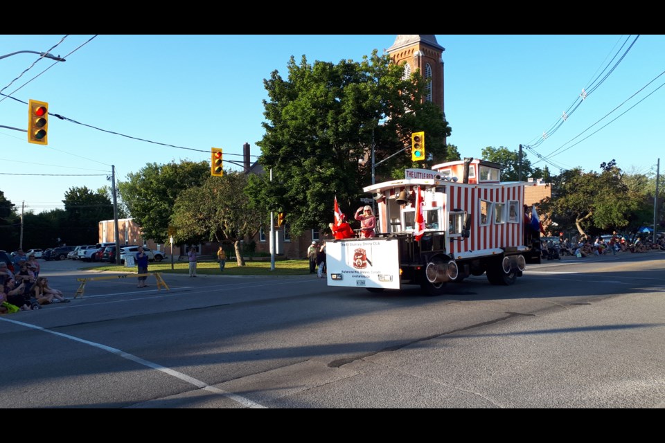 A parade kicked off the Alliston Potato Festival on Friday.