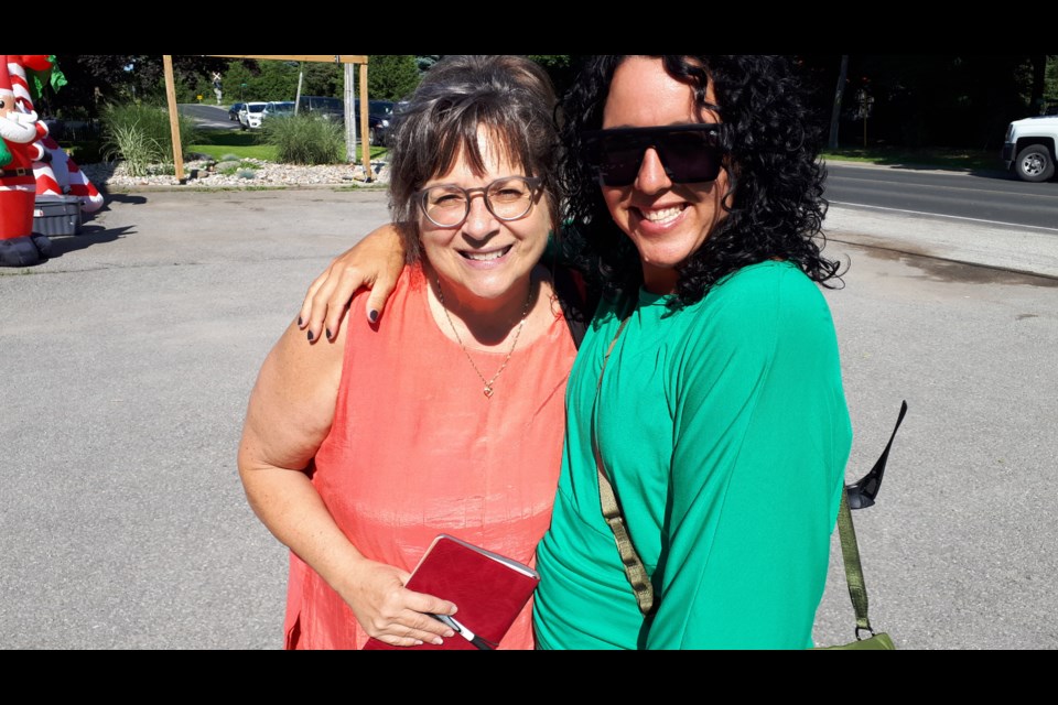 Innisfil’s Biggest Garage Sale 2022 organizers Jacquie Raaphorst and Ashley Newman
