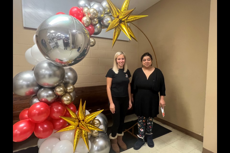 Justyna Truskolaski, founder of Innisfil Backyard Bounce, left, and Reena Tagger-Saint Louis, founder of Dream Parties, teamed up to start Live Love Laugh Events (LLL Events). Nov. 17 is their inaugural event.