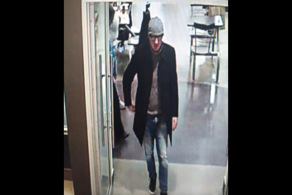 Police are looking for this suspect following the theft of jewelry from Tanger Outlets Cookstown on March 18.