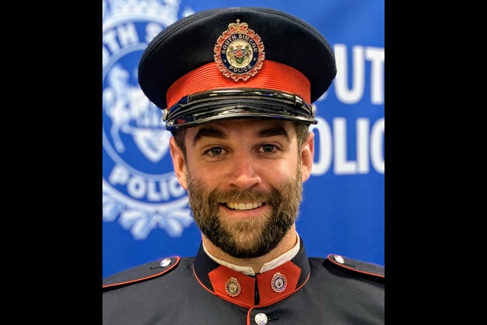 South Simcoe police Const. Devon Northrup was killed in the line of duty Oct. 11, 2022, while responding to a disturbance call in Alcona. 