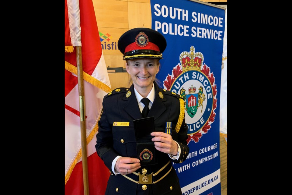 Sheryl Sutton is the eighth deputy chief of police in the South Simcoe Police Service’s 26-year history. 