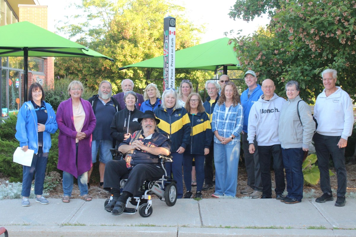 It's one of six erected throughout Innisfil, and a seventh is already in the works