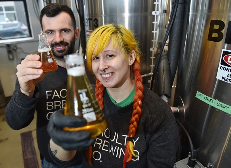 faculty-brewing-owner-mauricio-lozano-and-brewer-jacquie-loehndorf-photo-dan-toulgoet