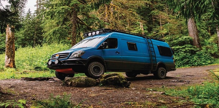 North Vancouver’s Nomad Vanz takes the empty shell of a Mercedes Sprinter van and converts it into a dream vehicle for off-the-grid travel. (via  Nomad Vanz/Contributed)