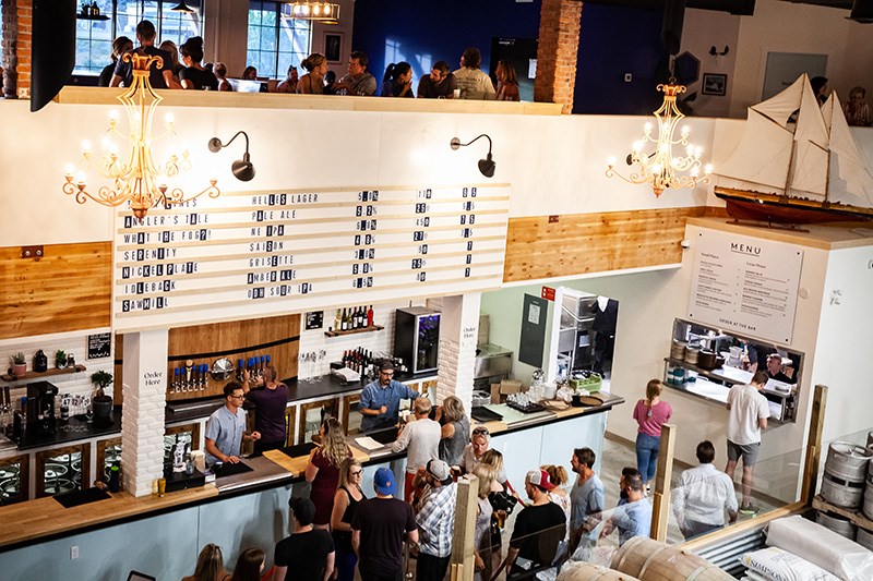 Slackwater Brewing is officially open in downtown Penticton. (via Jay Brinkman)