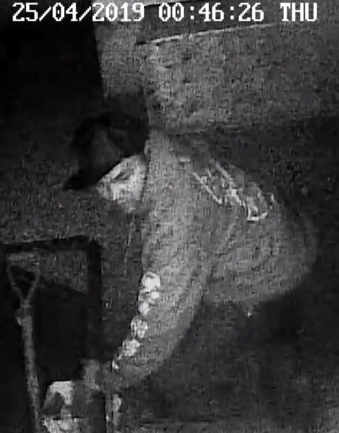 The wanted suspect. (via Williams Lake RCMP)