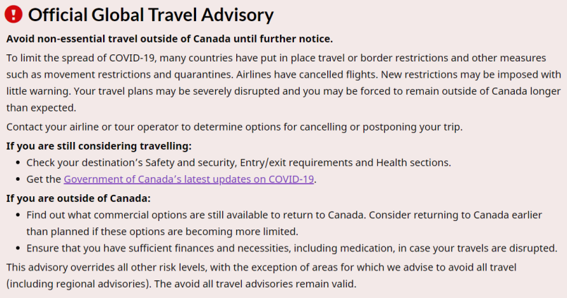 canada-global-travel-advisory