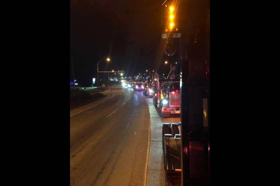 (via Facebook/BC Logging Convoy)