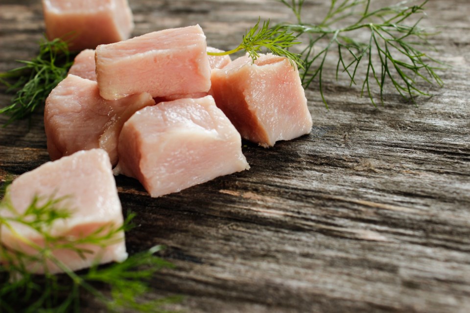 diced chicken