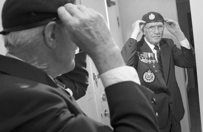 D-Day veteran Edward (Ted) Gregoire: 