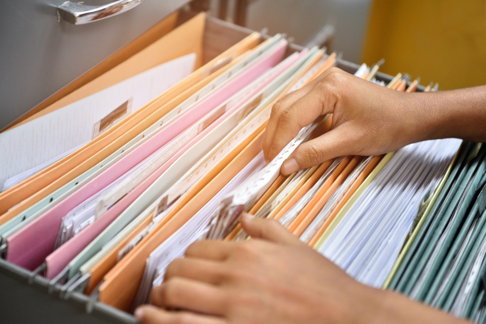 file paperwork