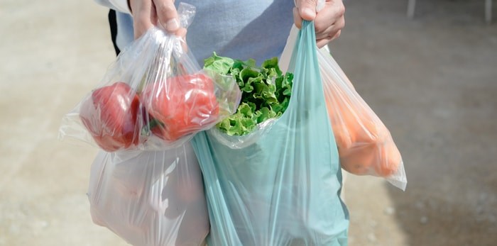 Plastic grocery bags. (via Shutterstock)