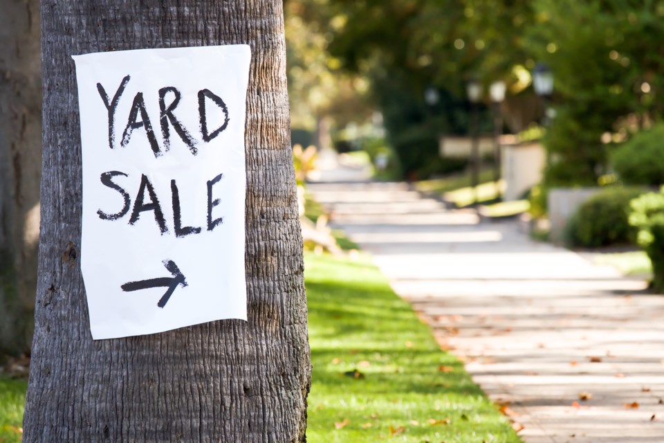 yard sale