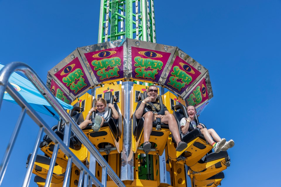 The carnival is back in town as West Coast Amusements sets up at Aberdeen Mall through May 7. 