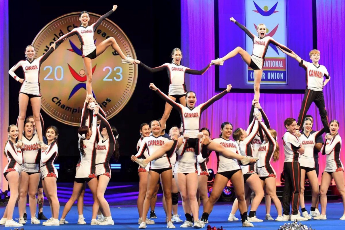 Kamloops Freeze Cheer Teams Top 25 en Worlds