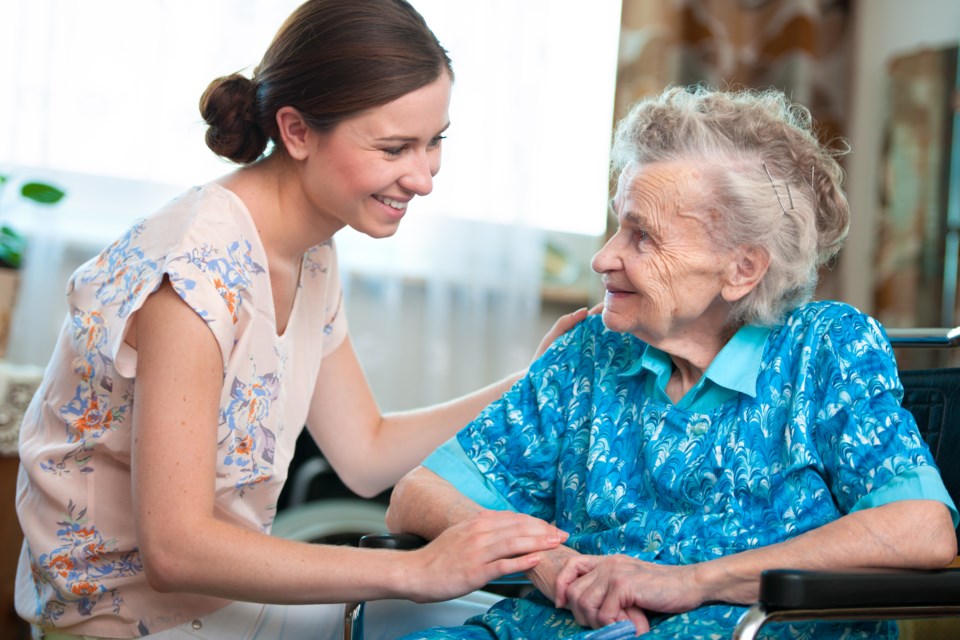 Family Caregiver with gramma