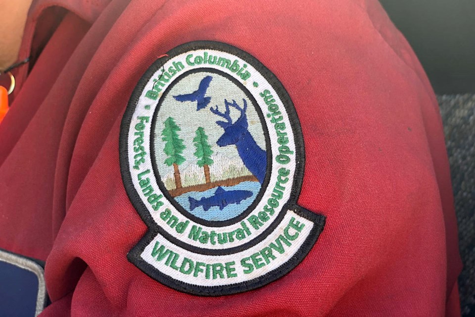 BC Wildfire Service logo patch