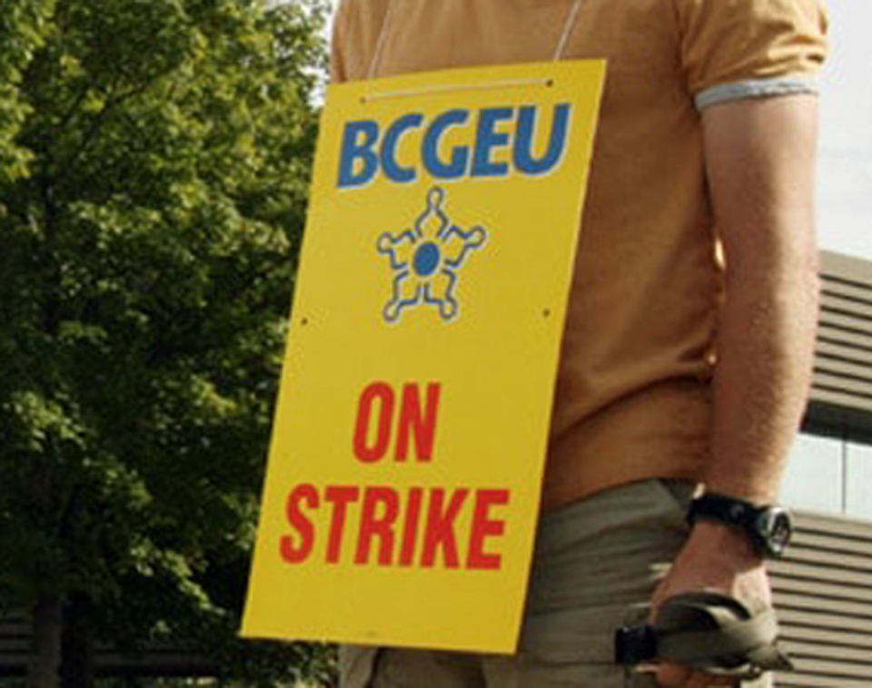 BCGEU strike