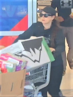 Verity Bolton is seen leaving the Real Canadian Superstore in Kamloops on July 15, 2023.