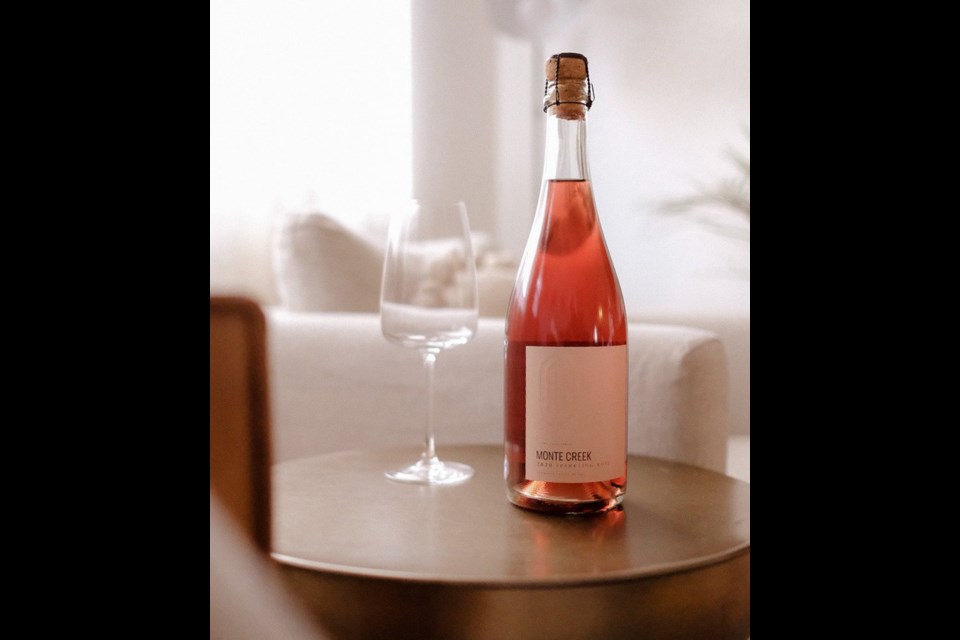 Monte Creek Winery won Gold for its 2020 Living Land Sparkling Rose. 