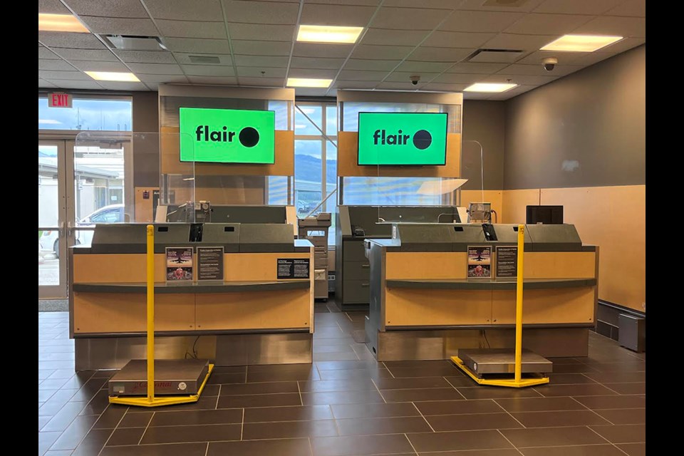 Flair Airlines will fly to and from Edmonton on Sundays and Wednesdays, beginning on June 18, 2023.