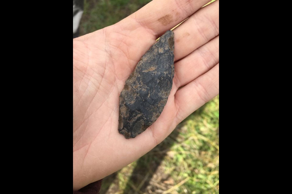 Dig It Stone tool recovered from the Kamloops area.