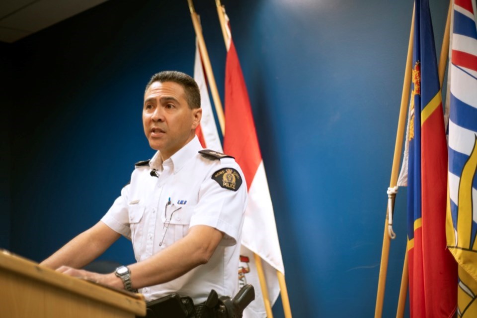 Kamloops RCMP Supt. Syd Lecky