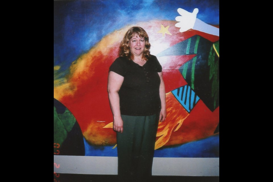 Barbara Schwitek before her weight loss.