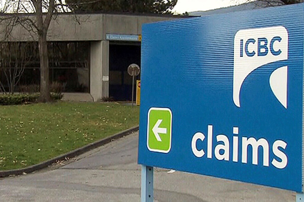 ICBC logo and office building