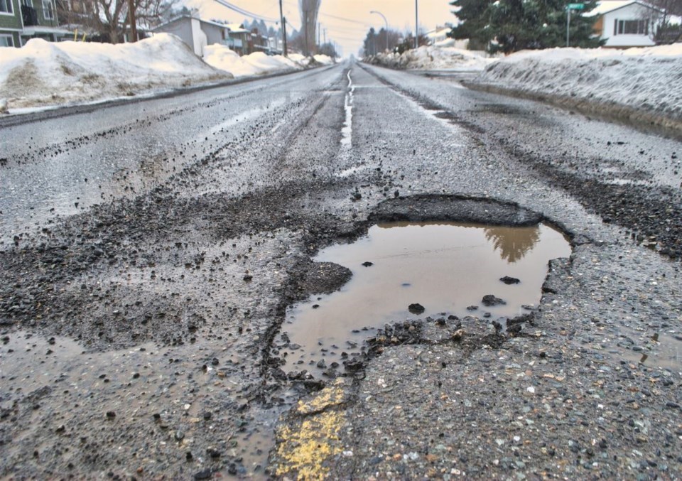 potholes