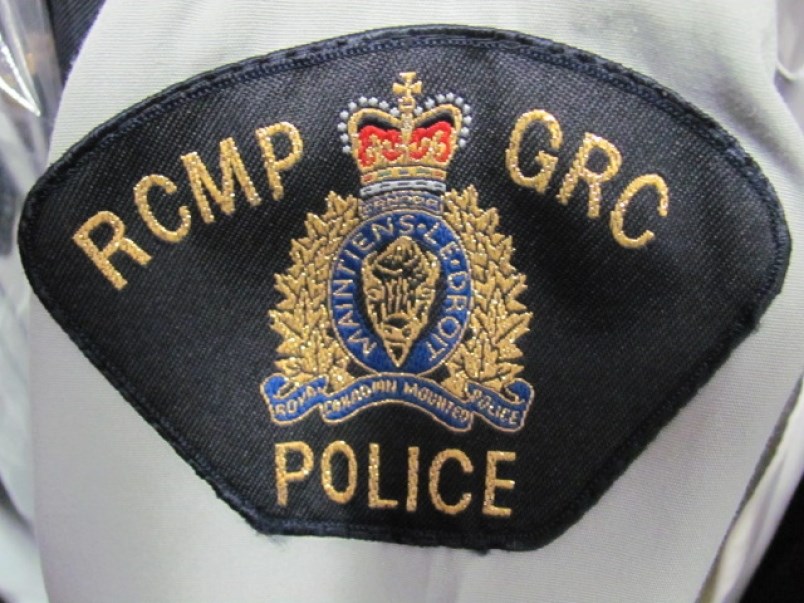 RCMP shoulder badge