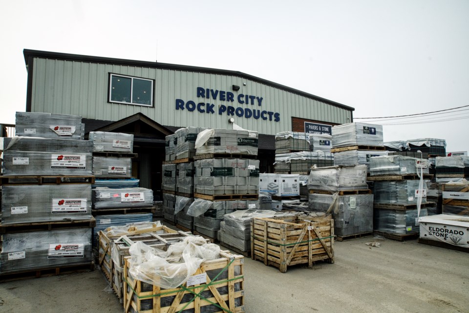 River City Rock Products- exterior stockpile HORIZ