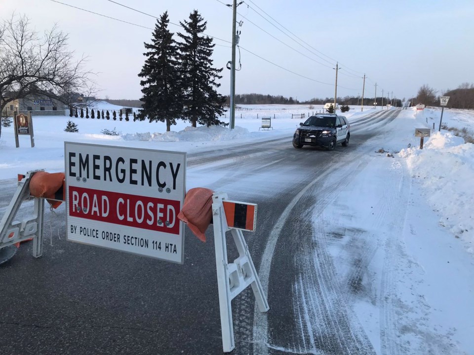 Emergency Road Closure Kressler