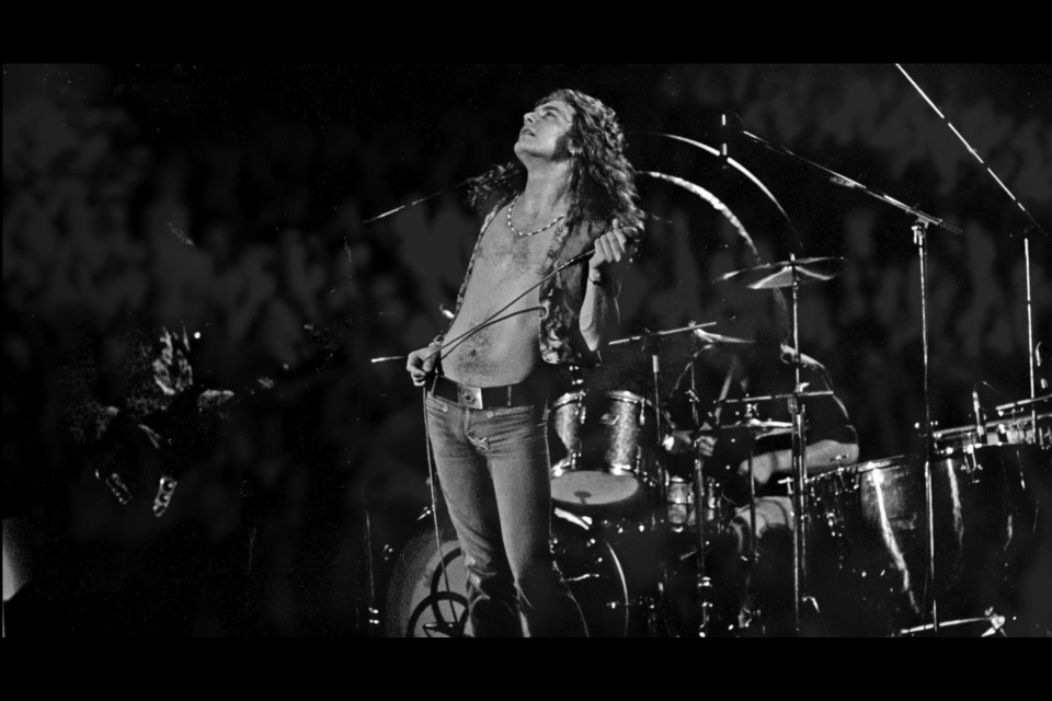 A still from the trailer of the documentary "Rock This Town."