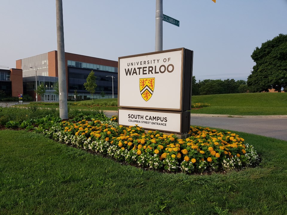 University of Waterloo sign 2
