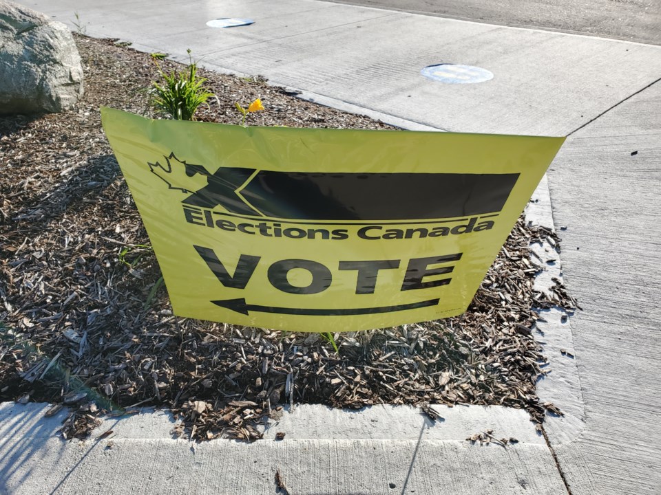 Elections Canada vote sign