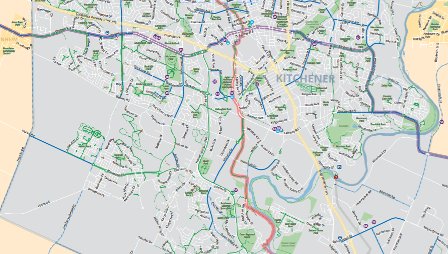 2021 bike map