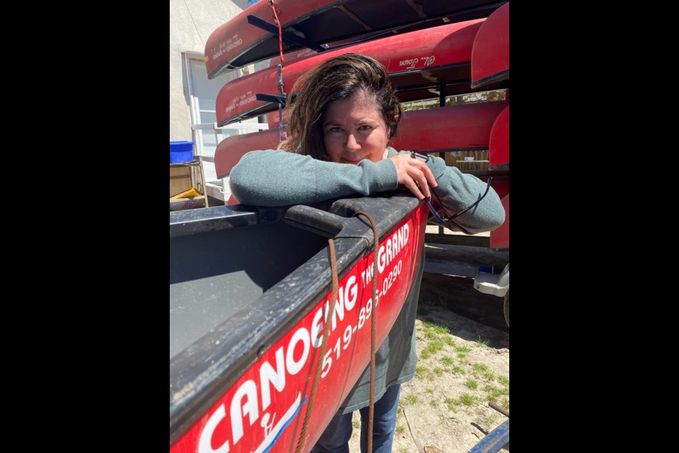 Shelly Jo Holmes, owner of Canoeing the Grand
