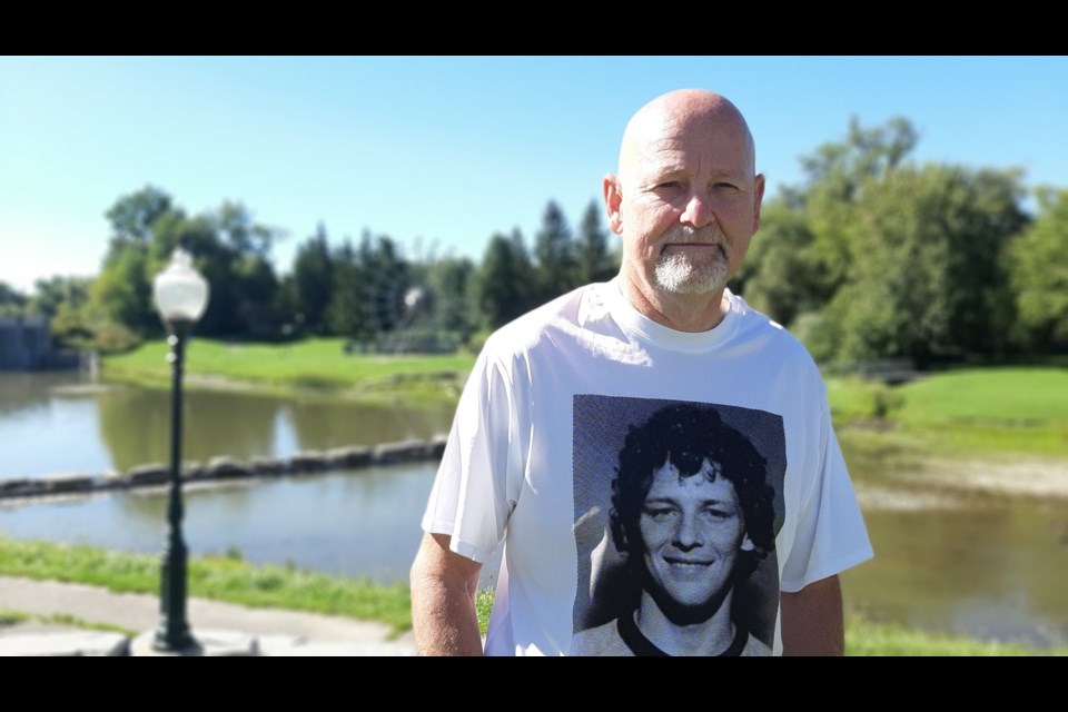 Fred Fox brother to Terry Fox. 
file photo