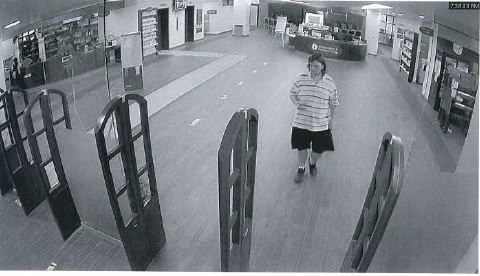 Suspect in library incident