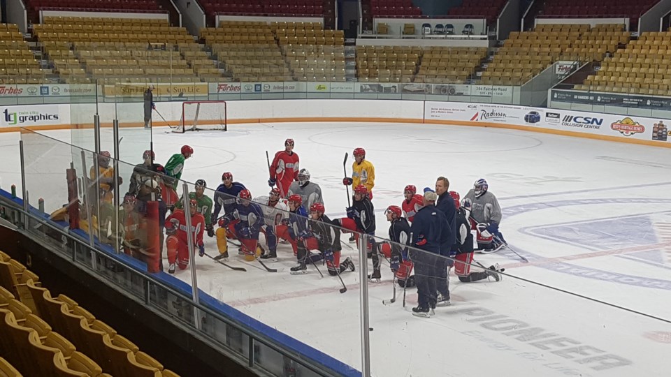 Rangers practice