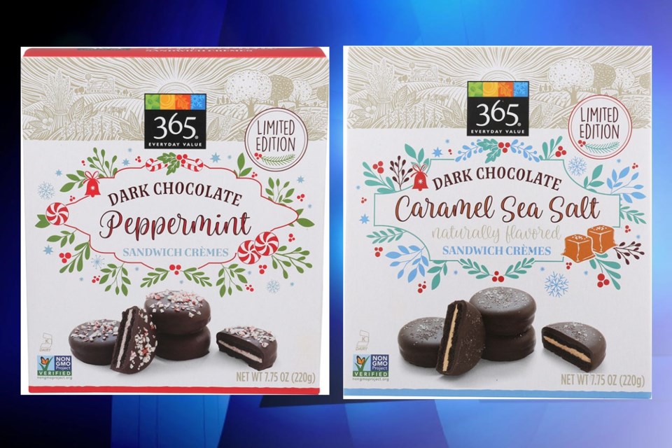365 Everyday Value brand Dark Chocolate Creme Sanwiches recall