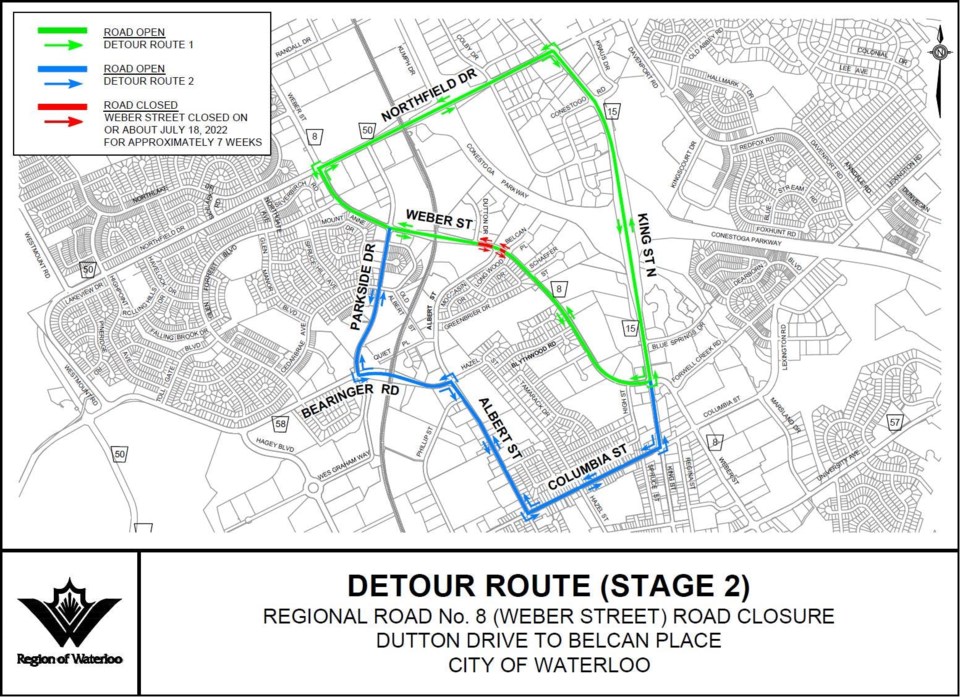 weber detour