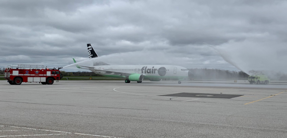 Flair arrives at YKF April 30 2021