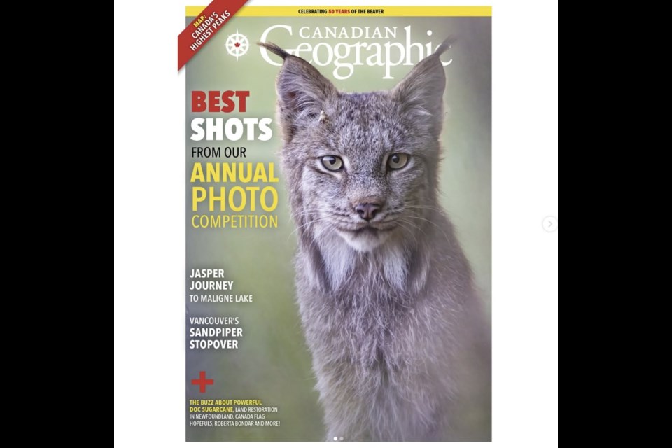 The front cover of the magazine. Photo supplied. 