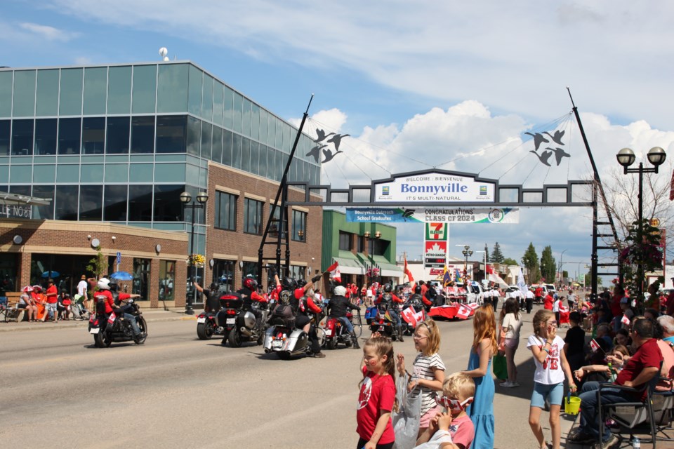 Last year, the Rolling Barrage motorcyclists joined the Bonnyville Canada day parade to celebrate Canada and raise awareness for PTSD. This year they are returning with even more planned.