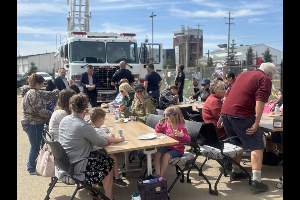 Community members turned out in strong numbers for the Emergency Preparedness Barbecue hosted by Cold Lake and District FCSS at the FCSS building.

Chantel Downes photos